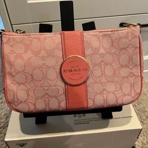 Pink Coach purse